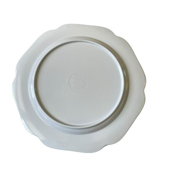 Sugarplum Dreams Christmas Nutcracker 8.5” PINK Melamine Plate Set of 4 NEW - Picture 12 of 14